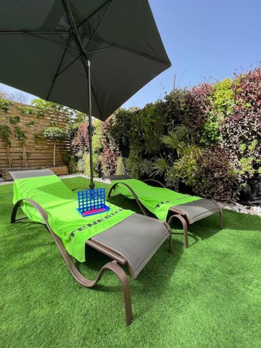 Relaxing Garden Los Cristianos Con Jacuzzi Y Barbacoa Arona  Exterior photo